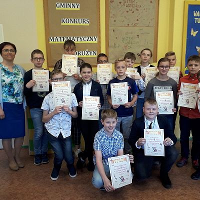  Grafika #6: Gminny Konkurs Matematyczny Drużyn