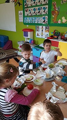 Grafika #0: Zdrowe odżywianie w oddziale przedszkolnym 5 -latków