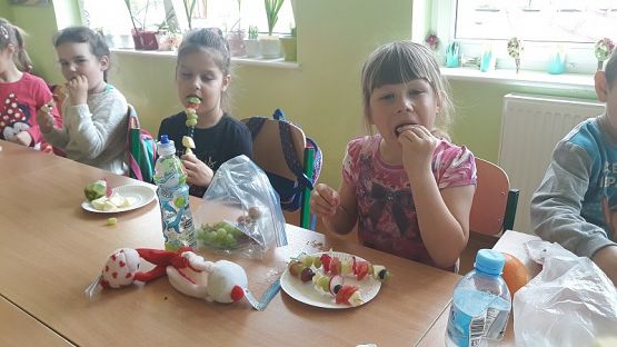 Grafika #17: Zdrowe odżywianie w oddziale przedszkolnym 5 -latków