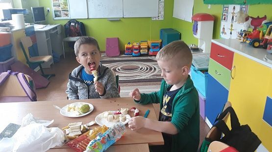 Grafika #19: Zdrowe odżywianie w oddziale przedszkolnym 5 -latków