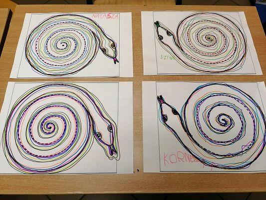  Grafika #4: Przedszkola z klasa - zajęcia logopedyczne