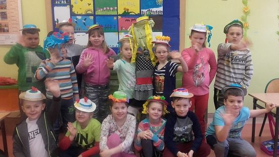  Grafika #11: Przywitanie wiosny przez klasę I SP