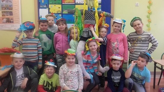  Grafika #10: Przywitanie wiosny przez klasę I SP