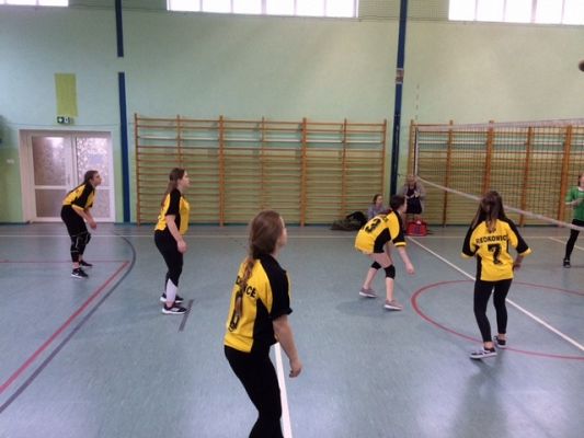  Grafika #7: Gminne zawody w piłkę siatkową dziewcząt w ramach Igrzysk Młodzieży Szkolnej