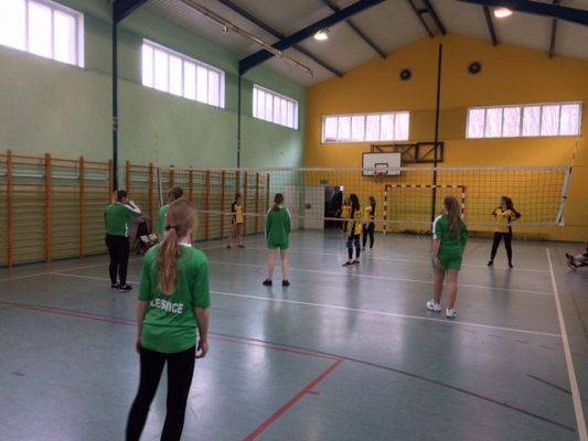  Grafika #8: Gminne zawody w piłkę siatkową dziewcząt w ramach Igrzysk Młodzieży Szkolnej