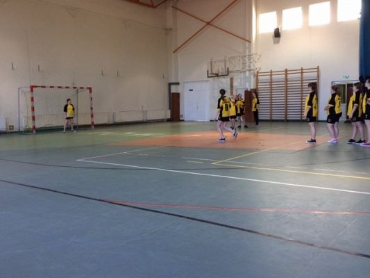 Grafika #4: Powiatowe rozgrywki w piłkę ręczną w ramach Igrzysk Dzieci