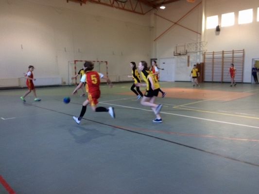 Grafika #5: Powiatowe rozgrywki w piłkę ręczną w ramach Igrzysk Dzieci