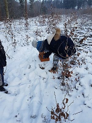  Grafika #58: Spotkanie z leśniczym