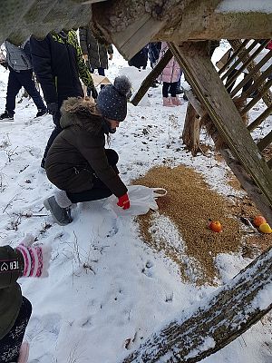  Grafika #61: Spotkanie z leśniczym