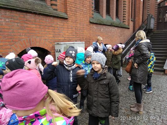 Grafika #0: Wycieczka na pocztę w Lęborku