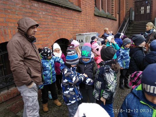 Grafika #1: Wycieczka na pocztę w Lęborku