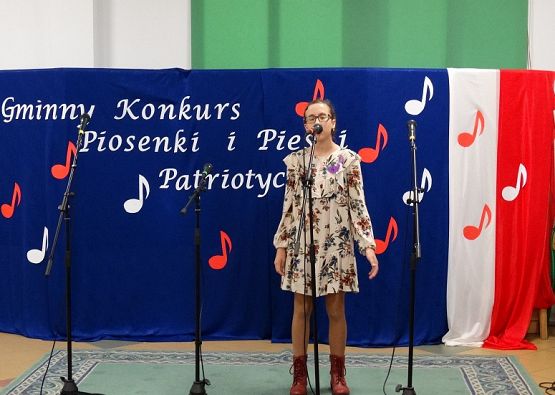 Grafika #7: Gminny Konkurs Pieśni Patriotycznej