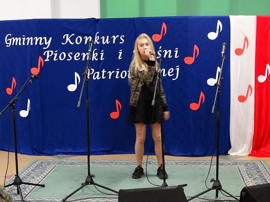 Grafika #25: Gminny Konkurs Pieśni Patriotycznej