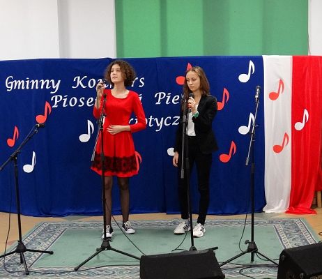Grafika #3: Gminny Konkurs Pieśni Patriotycznej
