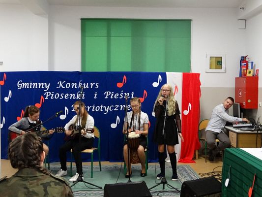 Grafika #12: Gminny Konkurs Pieśni Patriotycznej