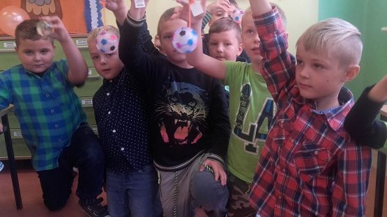 Grafika #21: Dzień Chłopaka w klasie I SP