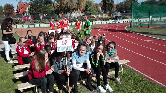 Grafika #2: Otwarcie stadionu lekkoatletycznego przy Zespole Szkół Mechaniczno-Informatycznych w Lęborku