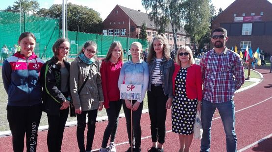 Grafika #3: Otwarcie stadionu lekkoatletycznego przy Zespole Szkół Mechaniczno-Informatycznych w Lęborku