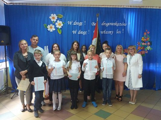 Grafika #2: Zakończenie roku szkolnego 2017/2018