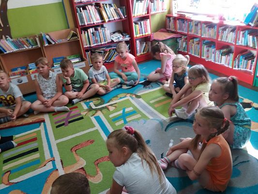 Grafika #12: Wycieczka 6 - latków do MBP w Lęborku