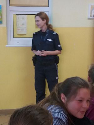  Grafika #0: Spotkanie z funkcjonariuszami policji