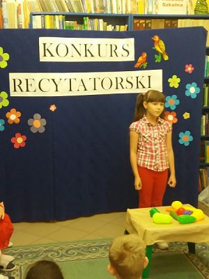 Grafika #2: Szkolny Konkurs Recytatorski