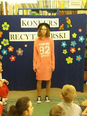 Grafika #19: Szkolny Konkurs Recytatorski