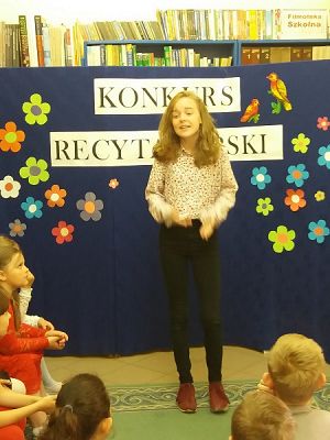 Grafika #23: Szkolny Konkurs Recytatorski