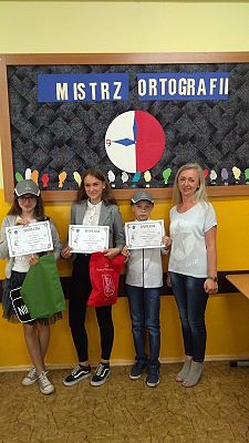Grafika #0: Gminny Konkurs Ortograficzn dla klas IV - VI