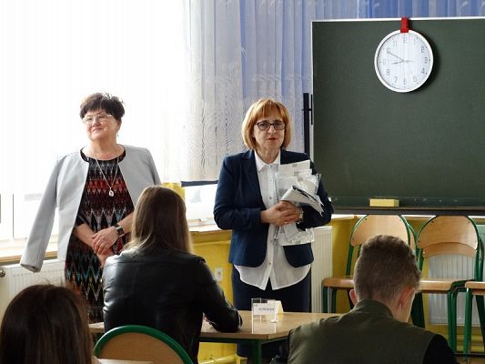  Grafika #15: Egzaminy Gimnazjalne 2018