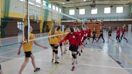 Grafika #7: Powiatowe zawody w piłkę siatkową dziewcząt w ramach Igrzysk Młodzieży Szkolnej