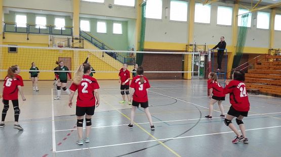  Grafika #8: Powiatowe zawody w piłkę siatkową dziewcząt w ramach Igrzysk Młodzieży Szkolnej