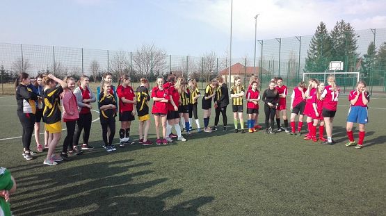  Grafika #1: Gminne zawody w piłce nożnej dziewcząt