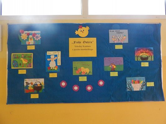  Grafika #0: Rozstrzygnięcie szkolnego konkursu wielkanocnego z języka niemieckiego